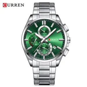 "Curren 8475 Chain Watch - Chronograph Functionality"