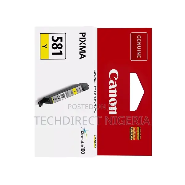Canon Cli-581y Yellow Ink Cartridge