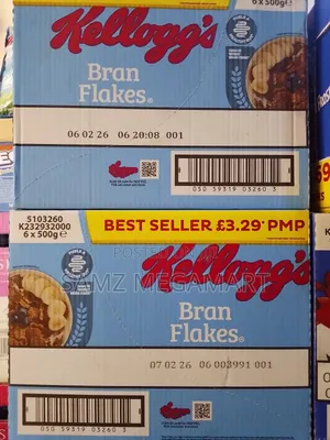 Photo - Kellogg's Bran Flakes 6x500g