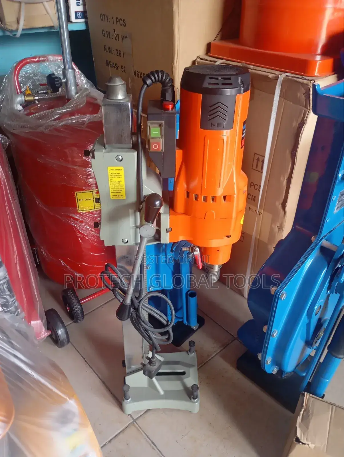 Diamond Drill Machine With Stand