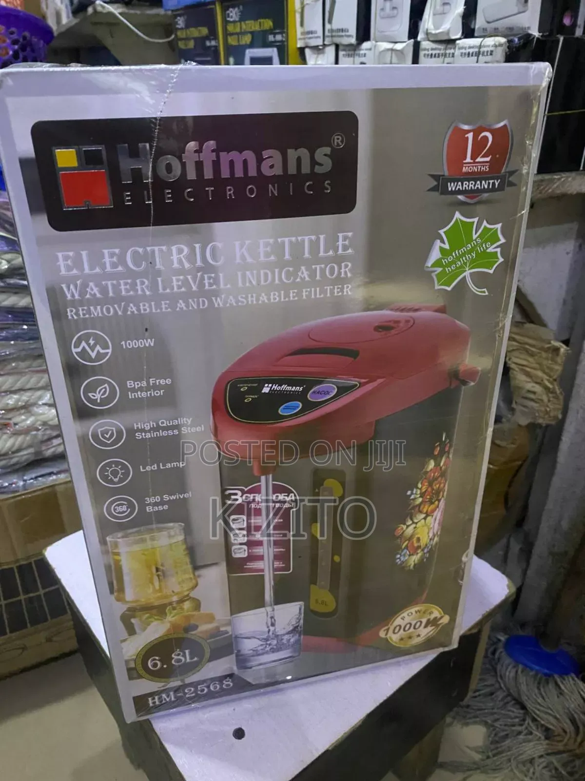 Hoffman 6.8l Electric Kettle