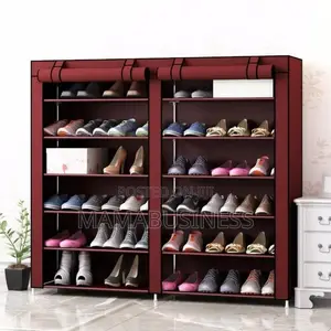 6 Layers Double Shoe Rack