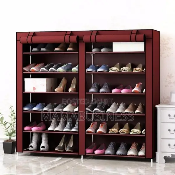 6 Layers Double Shoe Rack