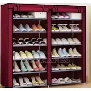 6 Layers Double Shoe Rack