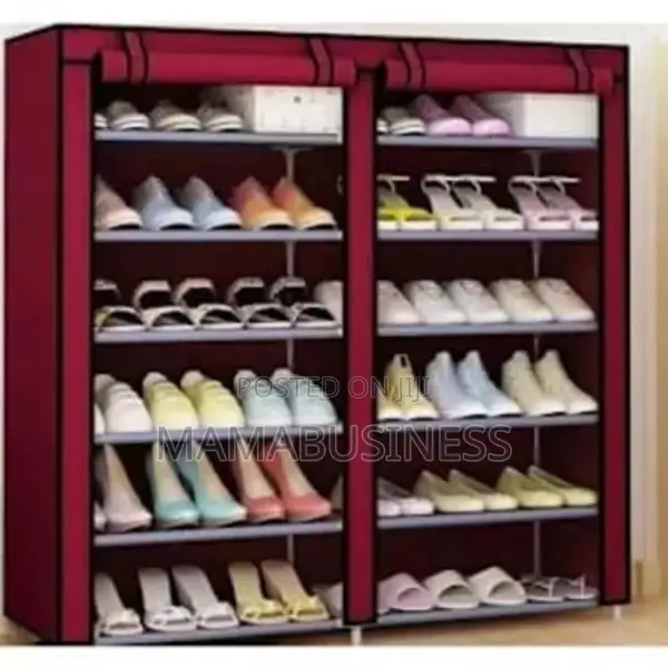 6 Layers Double Shoe Rack