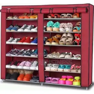 6 Layers Double Shoe Rack