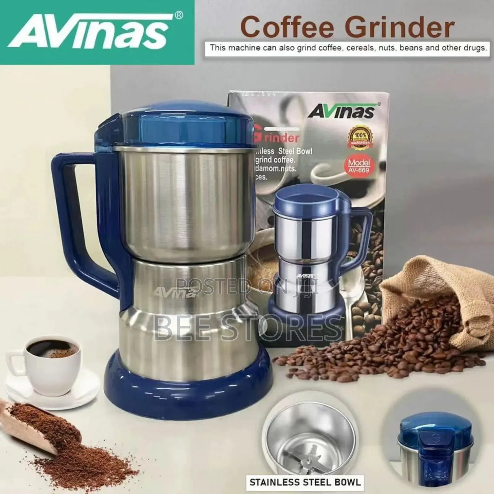 Quality Avinas Coffee Dry Grinder