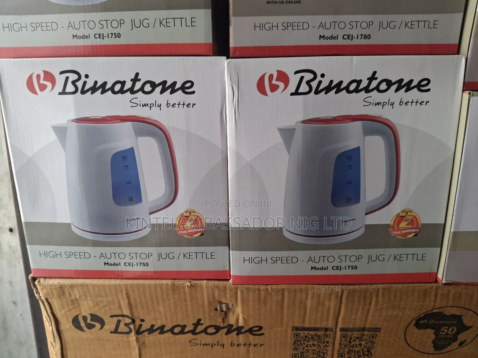 Binantone High Speed Auto Stop Jug/Kettle