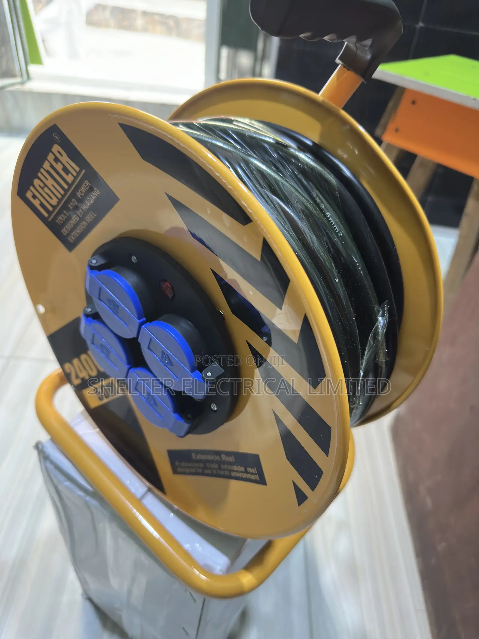 2pin 50mtre Extension Reel