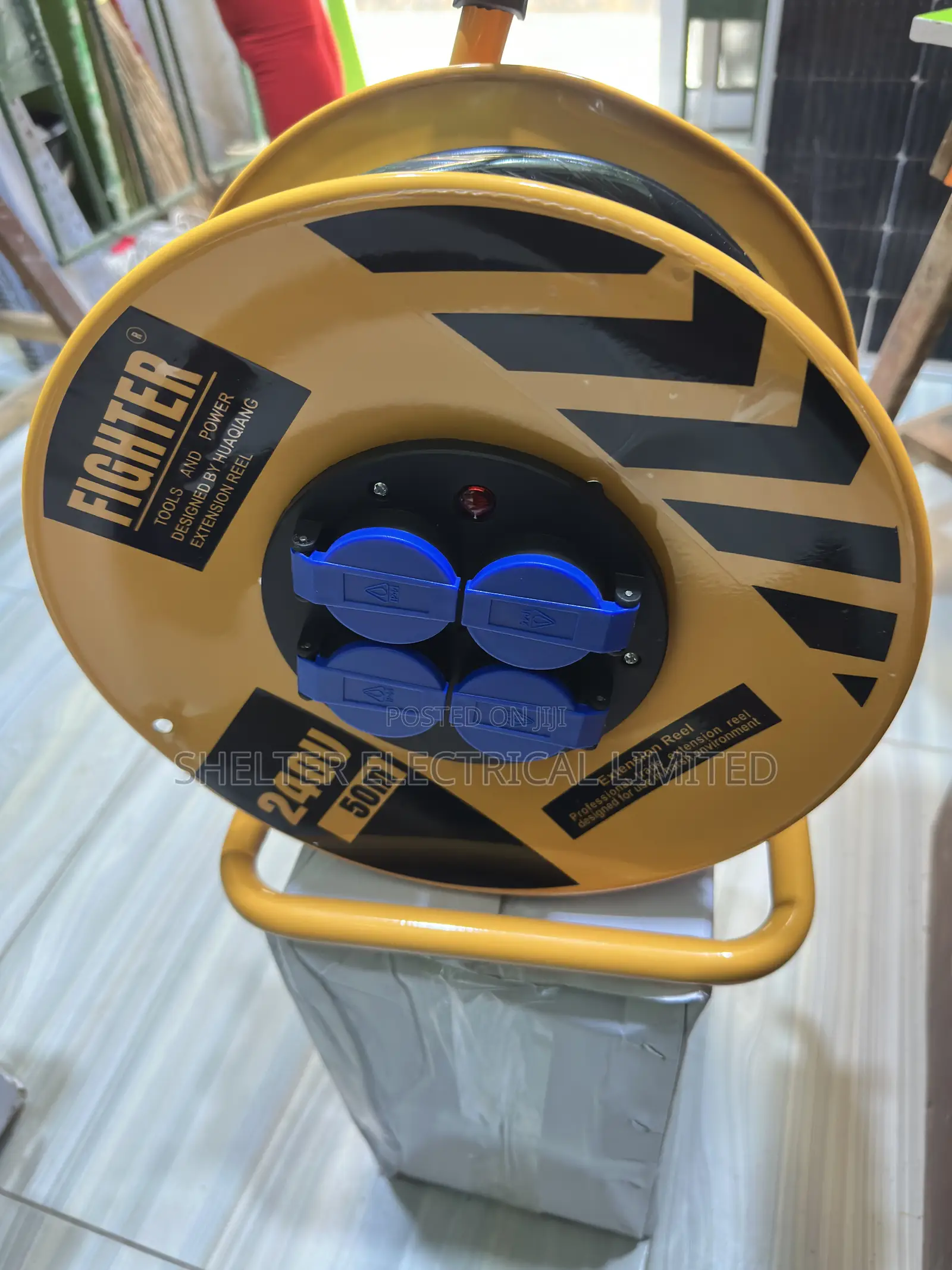 2pin 50mtre Extension Reel