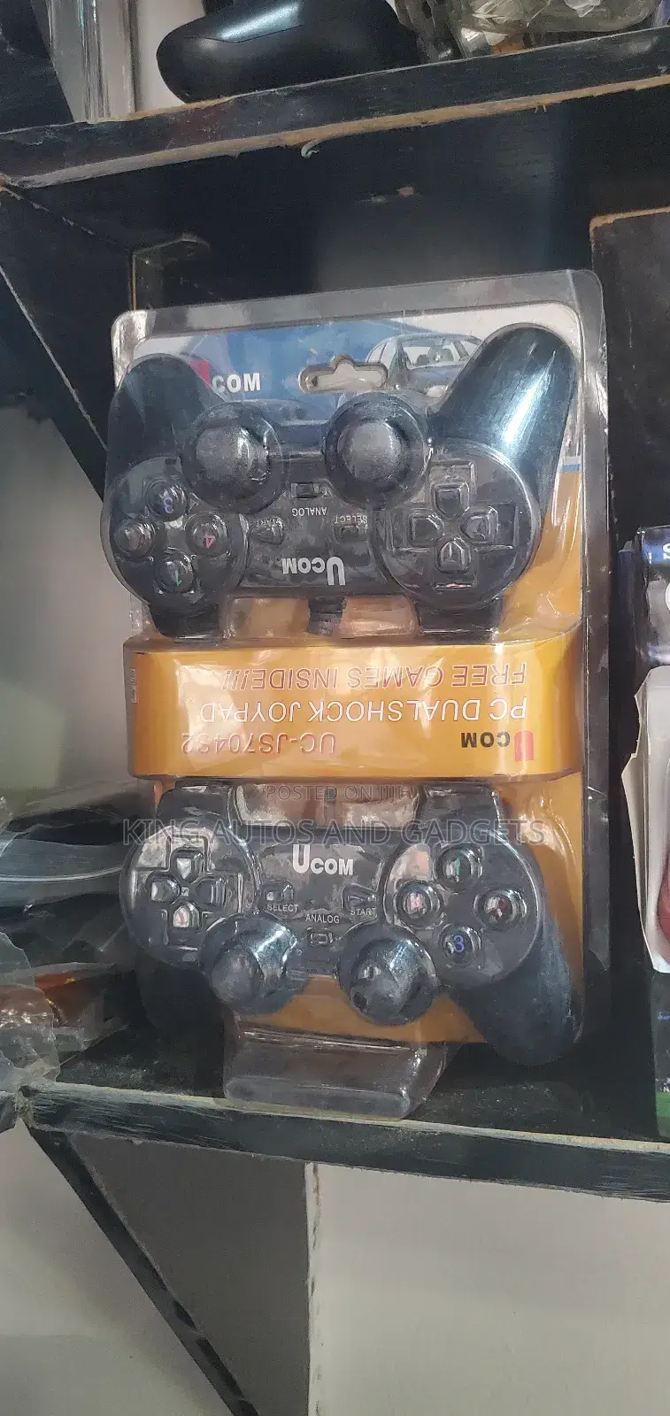 Double Wired Usb Game Pads