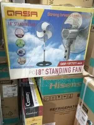 Eco-Friendly Qasa Standing Fan 18" - Model QSF-18721