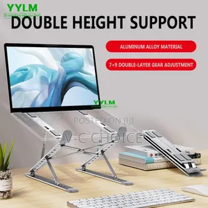 Portable Notebook Computer Stand Riser Desktop Heightening