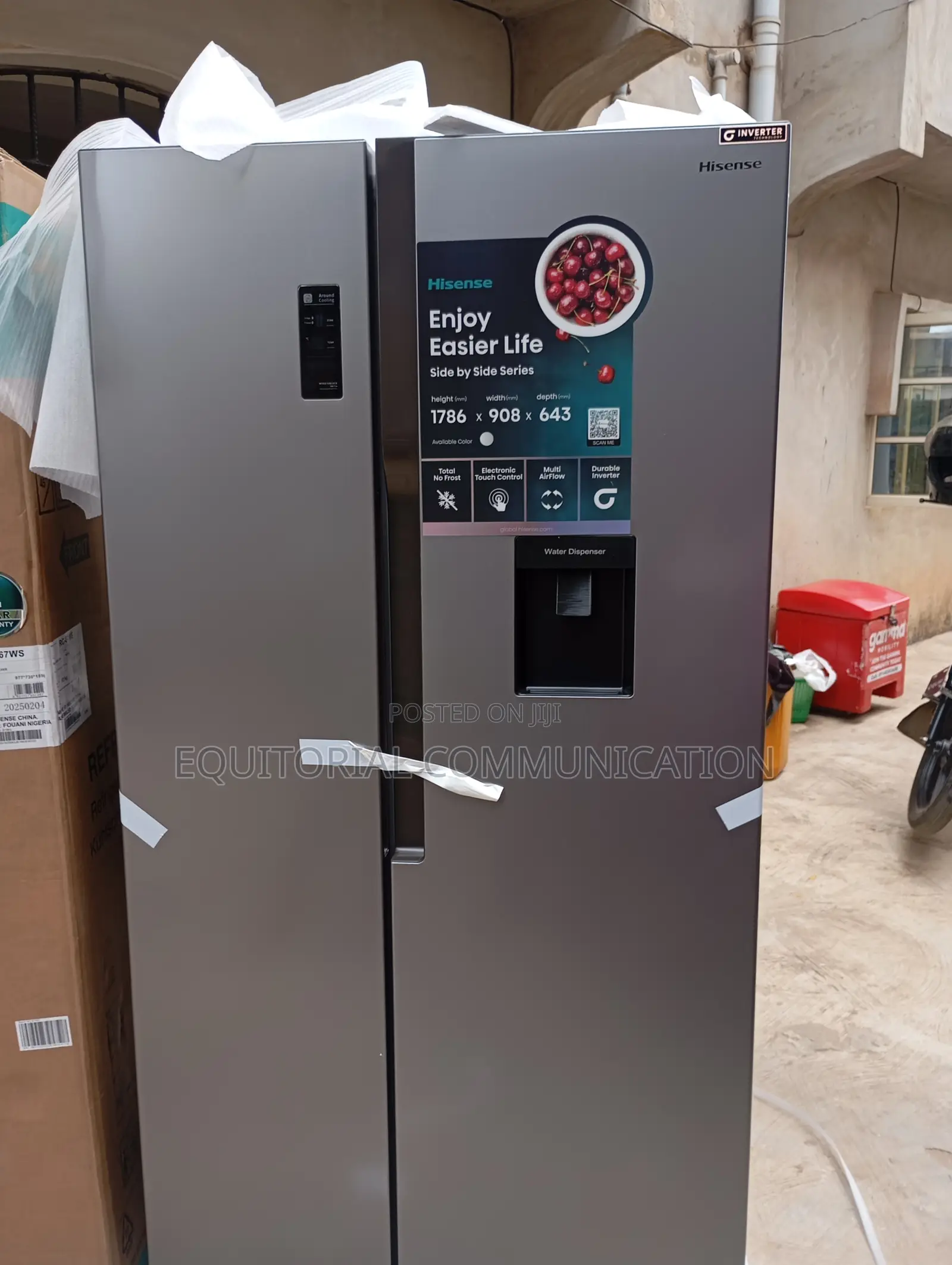 Hisense Rc-67ws Side by Side Refrigerator-User Ratings