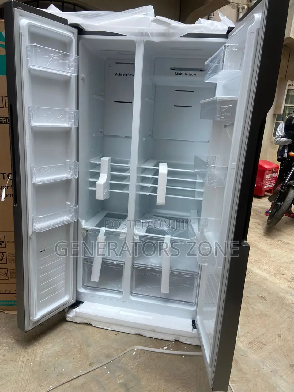 Modern Cooling: Hisense 516l Digital Display Side by Side
