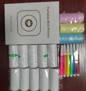 Mini Printer With Accessories