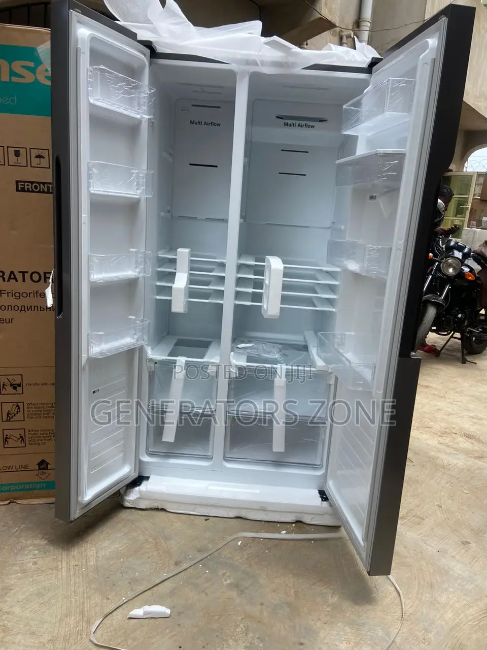Keep It Cool With Hisense Side by Side 516l Refrigerator