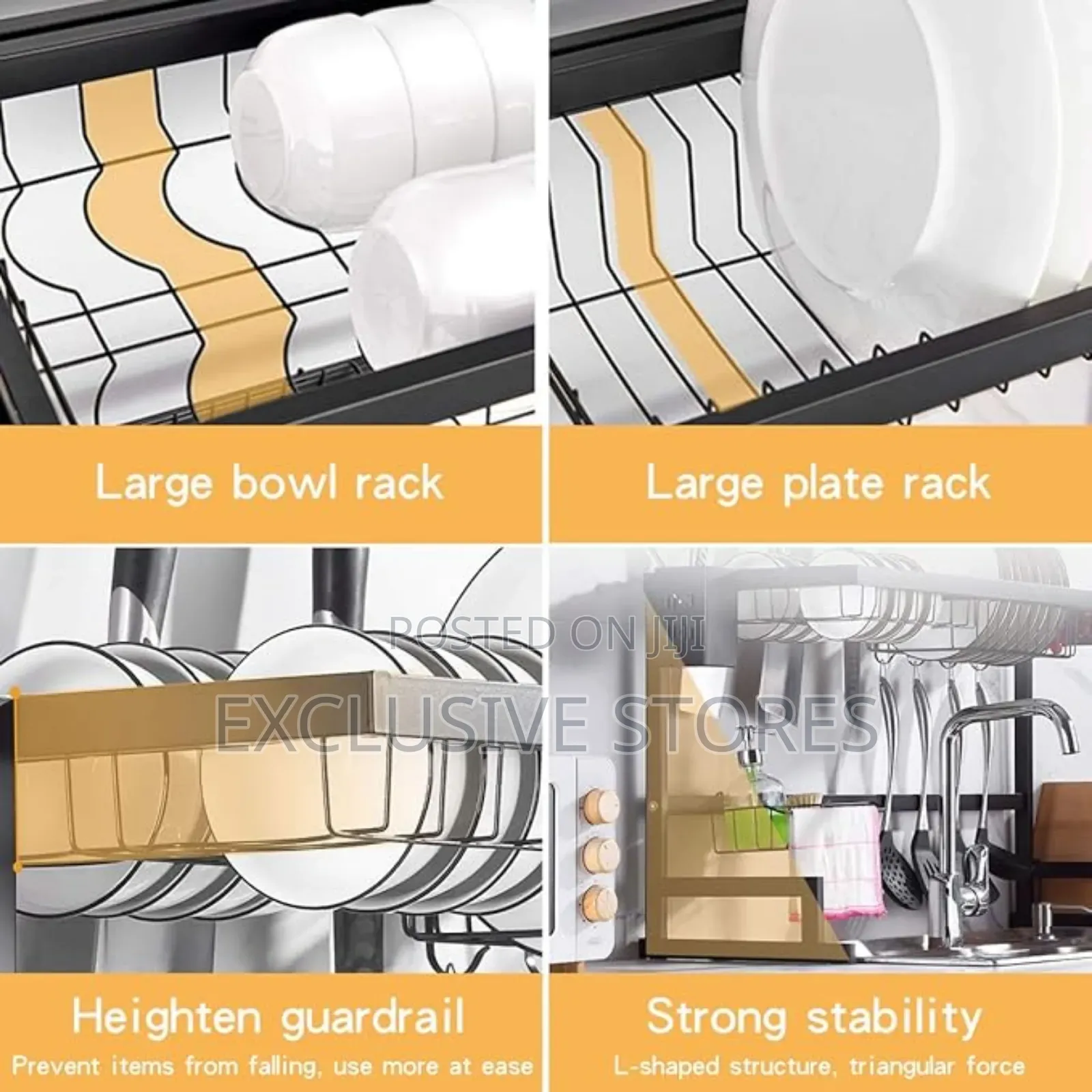 Over the Sink Plate Rack (85cm)