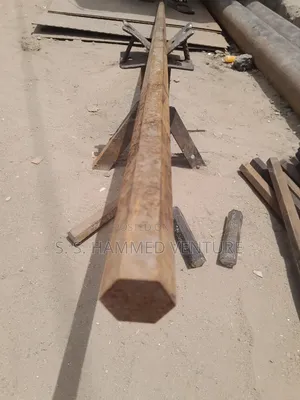 Hexagonal Steel Rod (40 Mm Thickness by 1 Meters Lengths)
