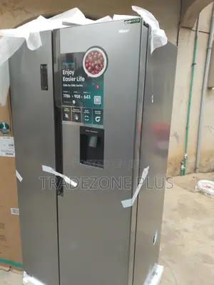 Hisense Rc-67ws Side by Side Refrigerator With Door Alarm Sy