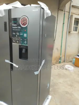 Hisense Rc-67ws Quiet Operation Side by Side Refrigerator