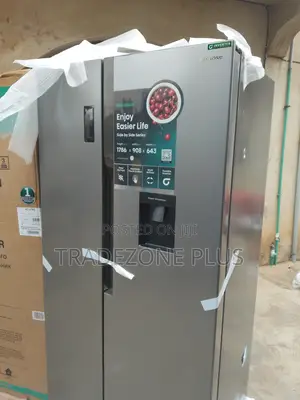 Hisense Rc-67ws Touch Control Side by Side Refrigerator
