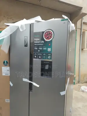 Hisense Rc-67ws Super Freeze Cool Side Refrigerator