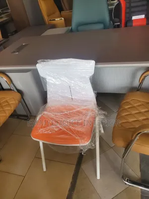 Italian Plastic Chair With Foam Seat