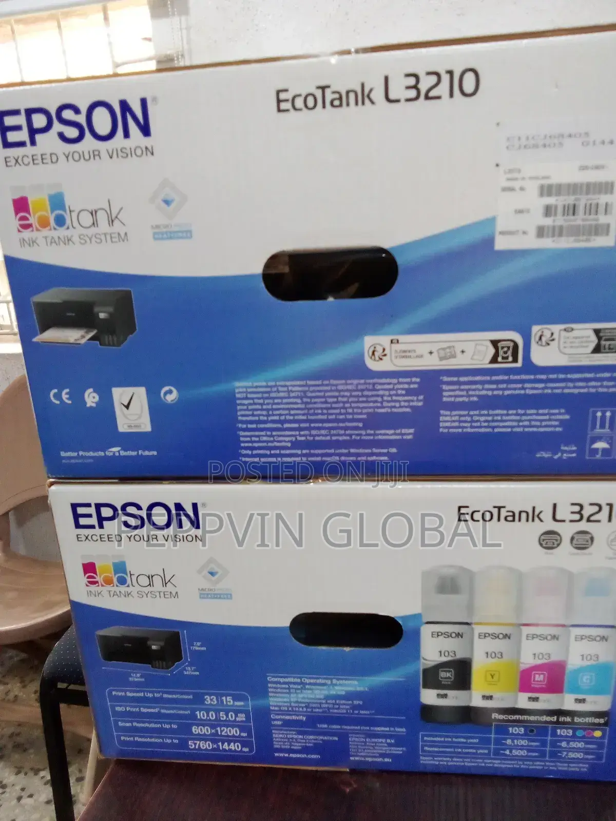 Epson Ecotank L3210