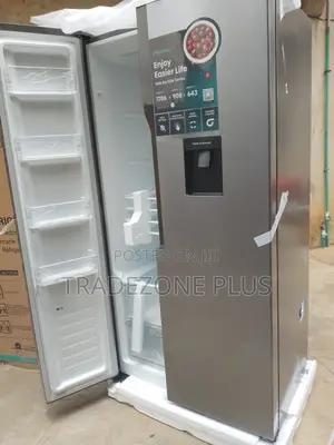 Hisense Rc-67ws Reliable Side by Side Refrigerator With Feat