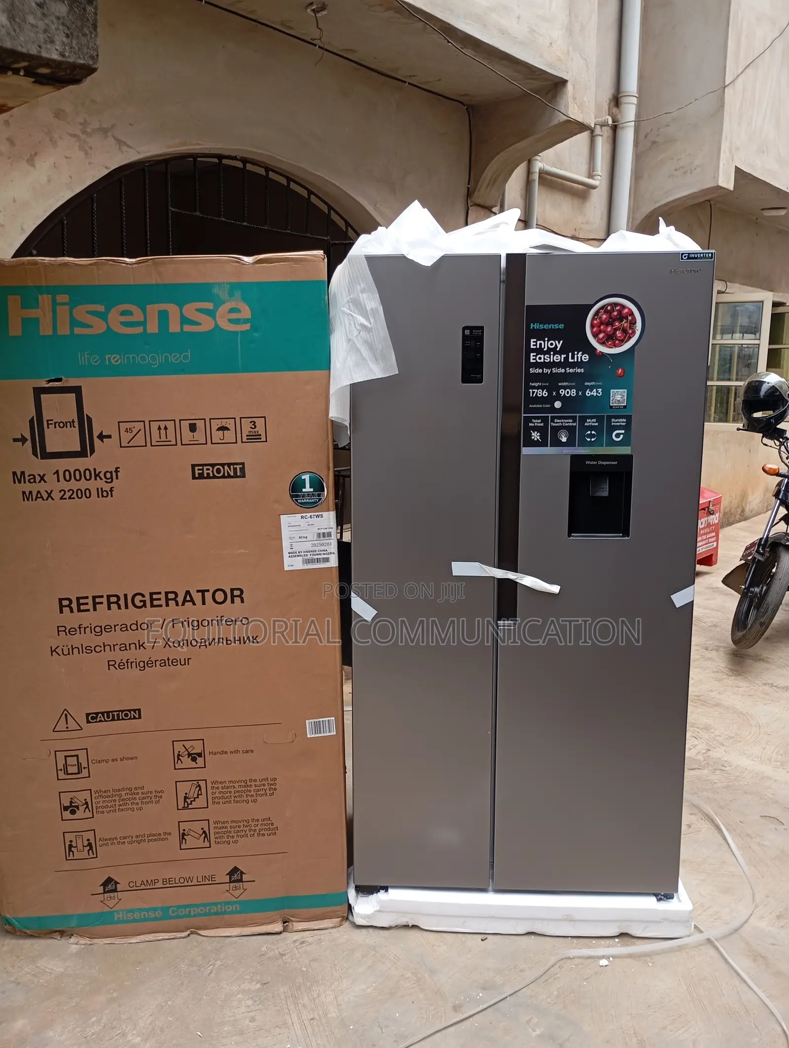 Upgrade Your Kitchen With Hisense Rc-67ws Refrigerator