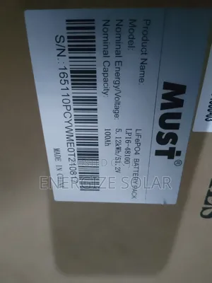 5kwh 48v Must Lithium Battery