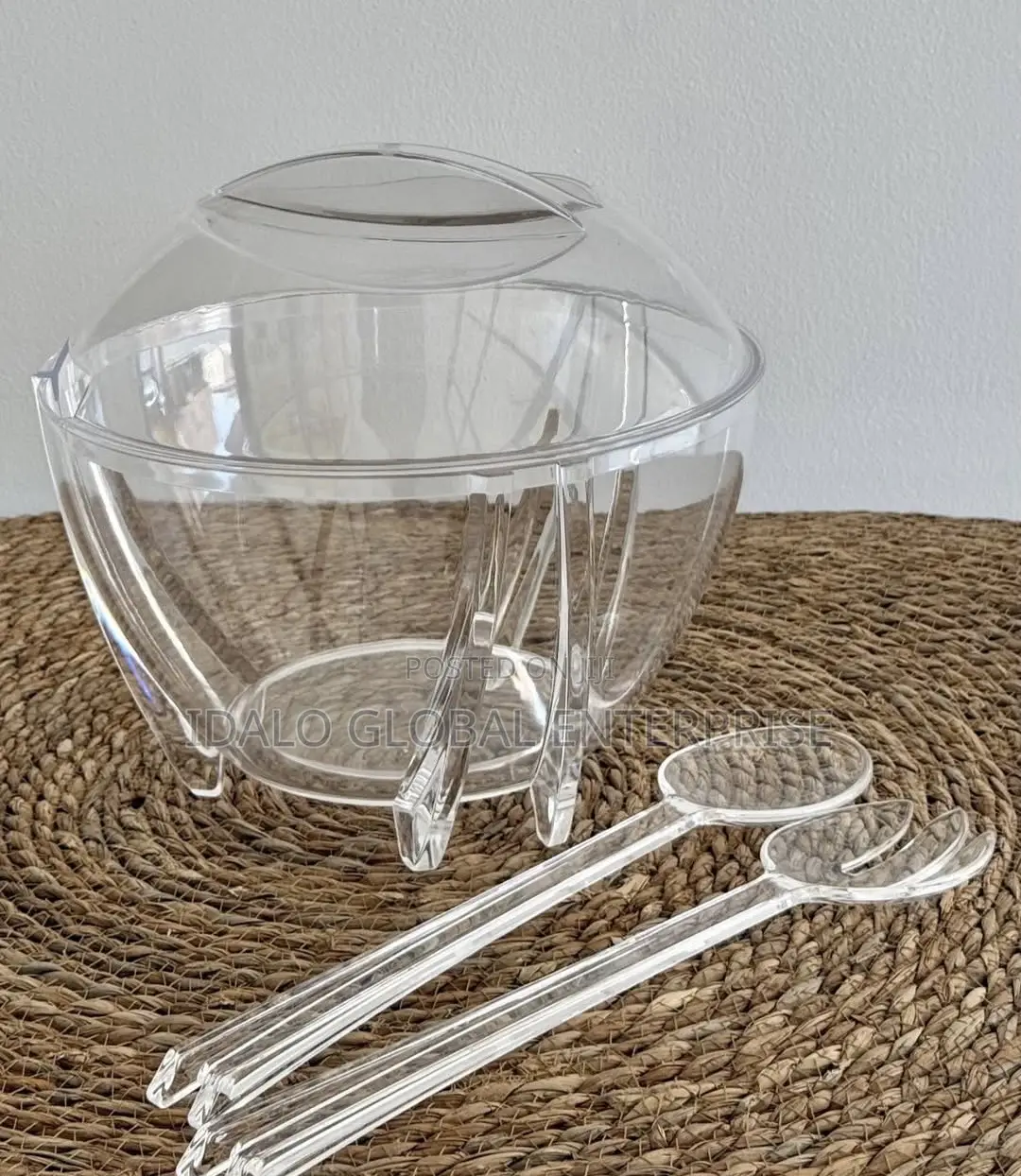 Acrylic Salad/Ice Bowl