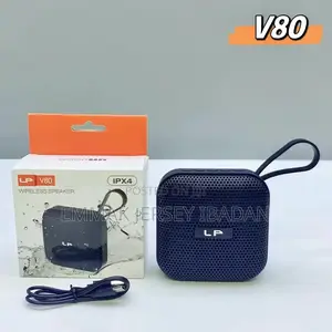 Bluetooth Speaker - Lp V80 - New, Quality Portable in Ibadan