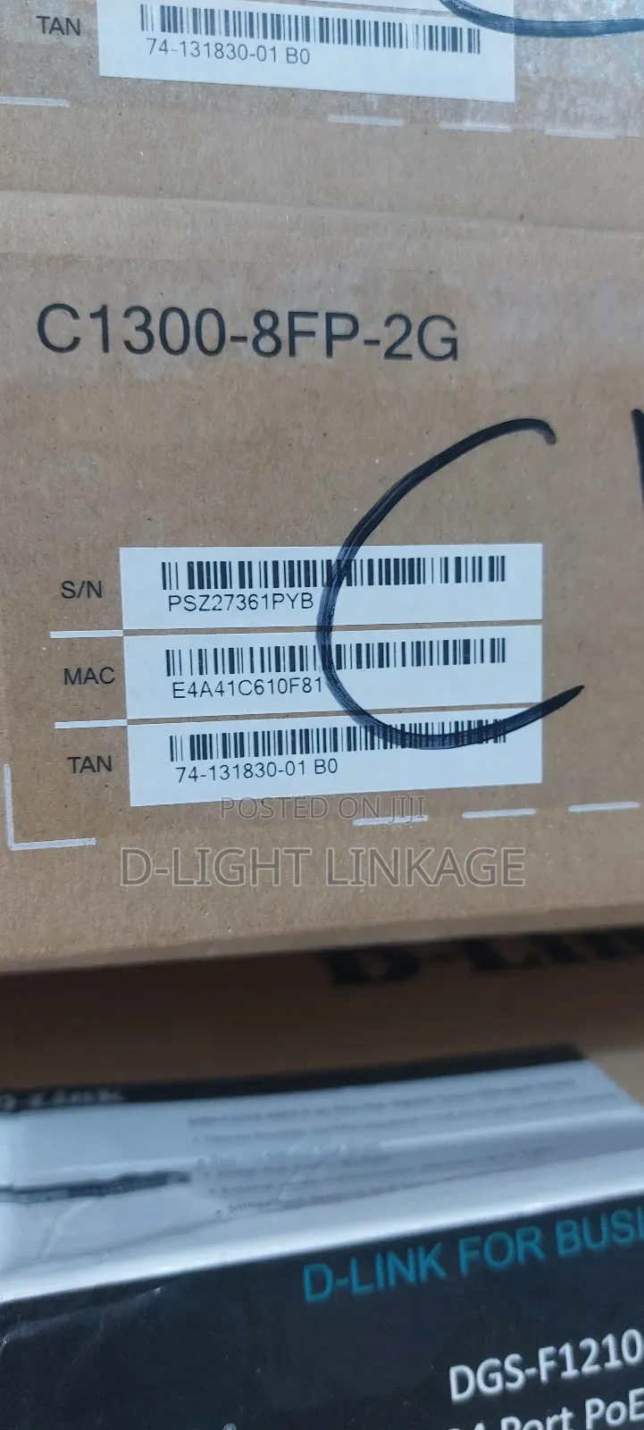 Cisco 8port Gigabit and Poe Managed Switch