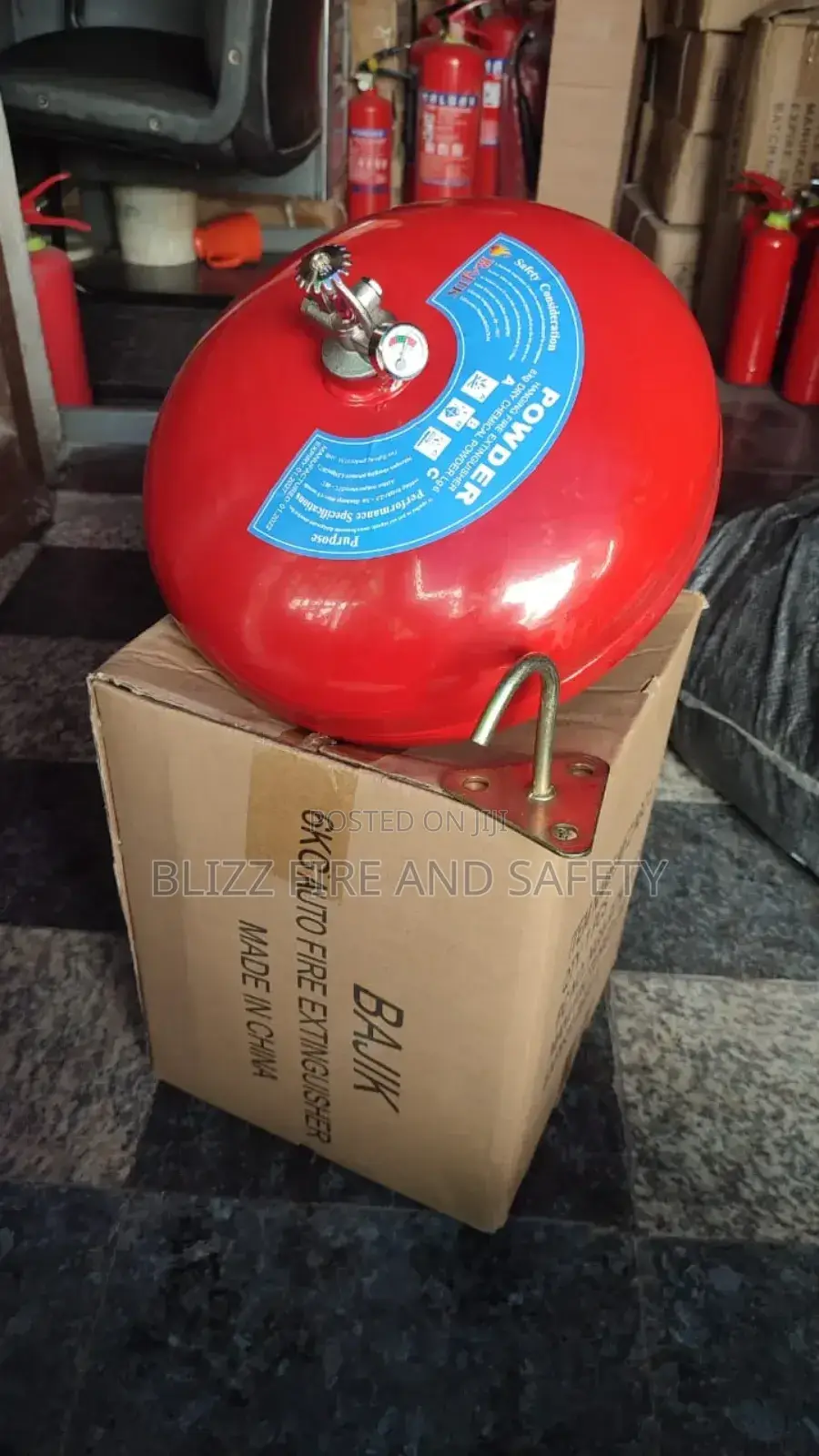 6kg Automatic Fire Extinguisher (Dcp)