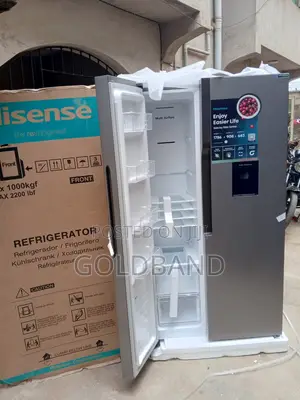 Hisense Rc-67ws 519l Side by Side Modern Refrigerator