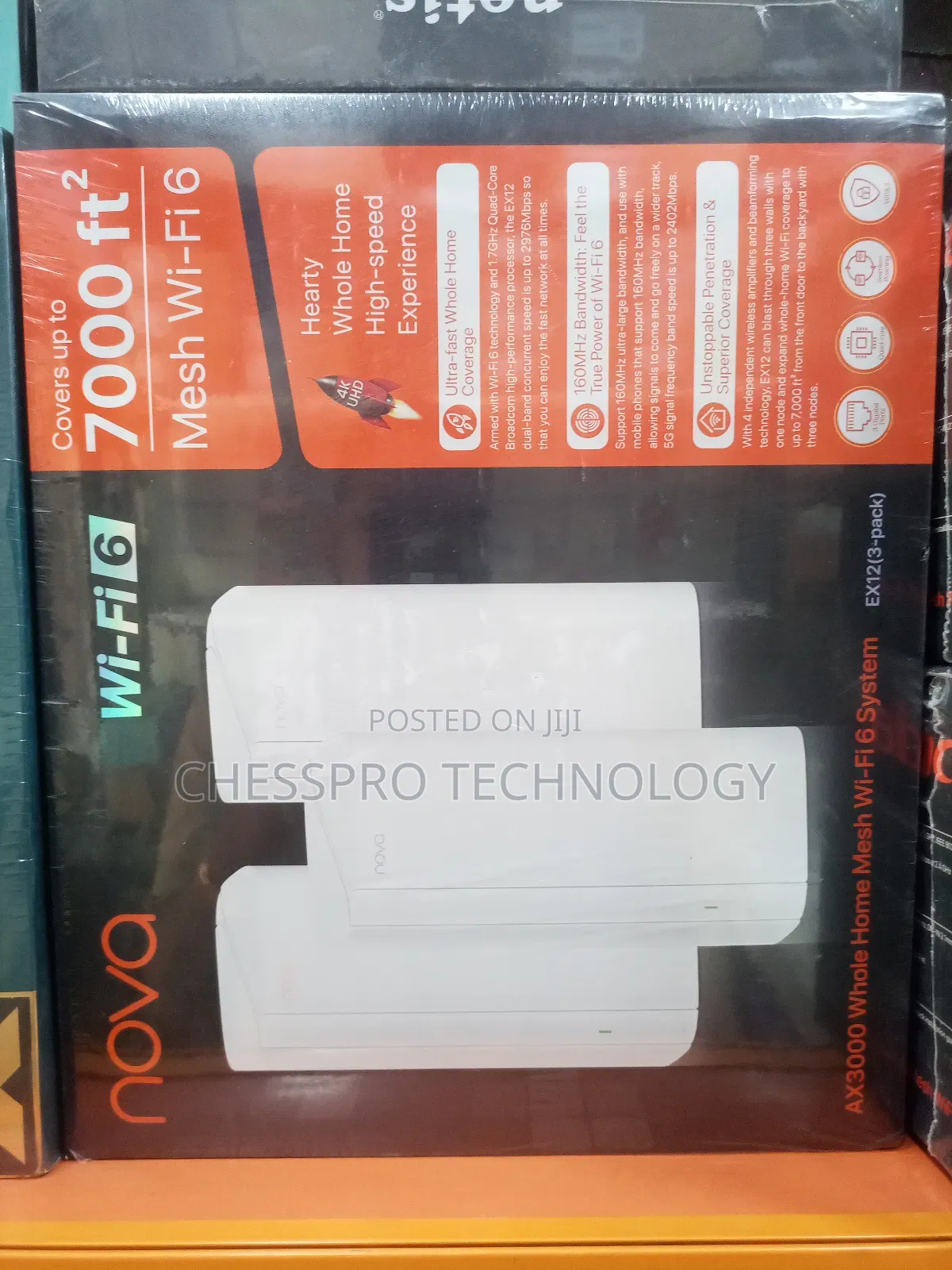 Tenda Mesh Wifi 6 Ax3000 Nova Mx12