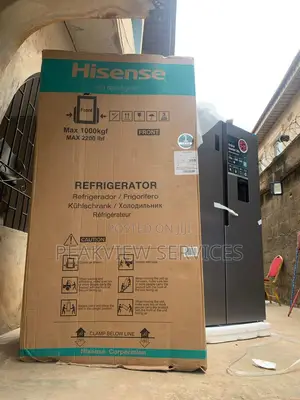 Family Sized Cooling - Hisense 516l Side by Side With Dispen