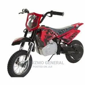 Boys' 24V Electric Dirt Bike - Red