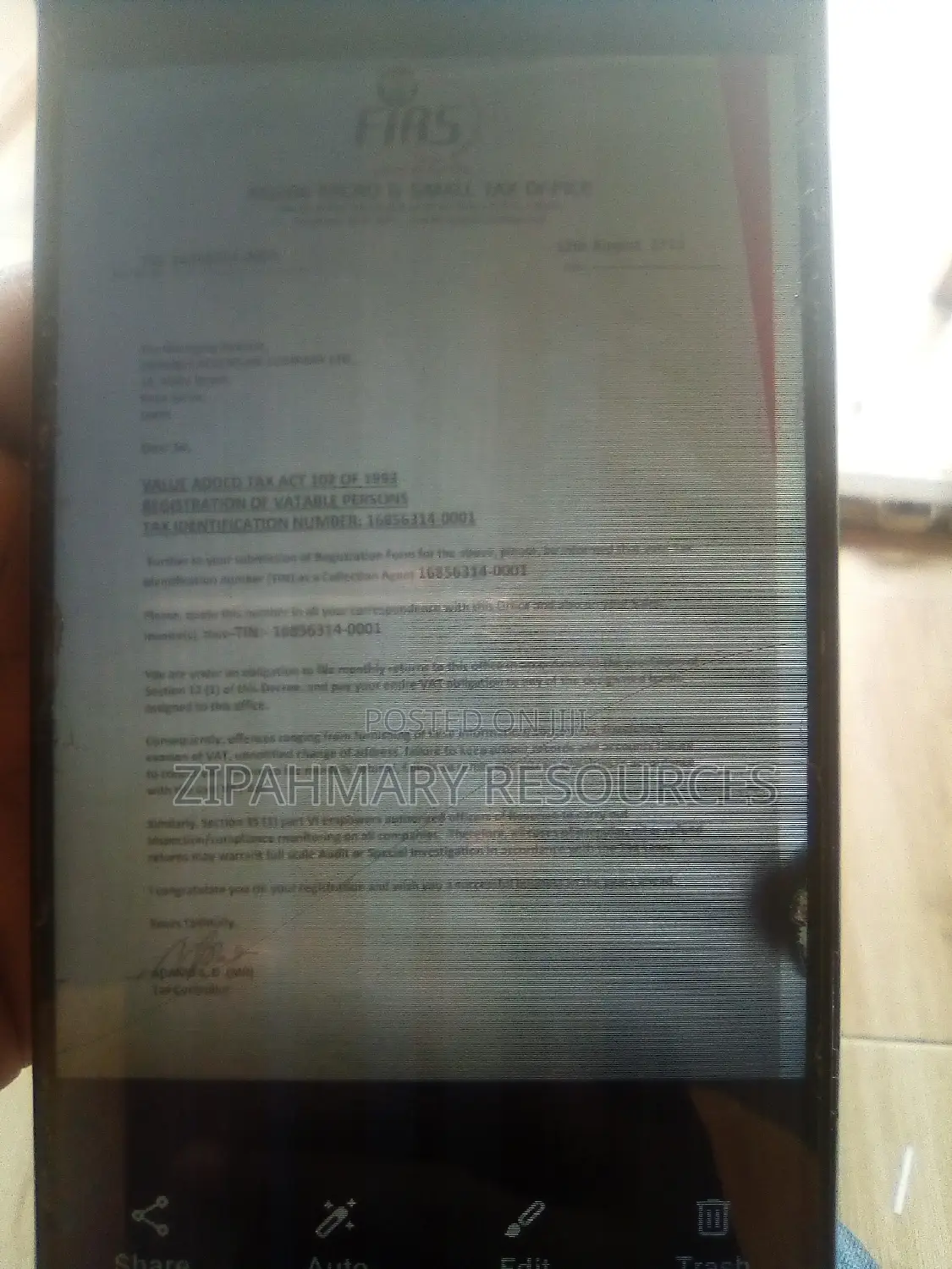 Firs Tax Clearance Certificate Processing