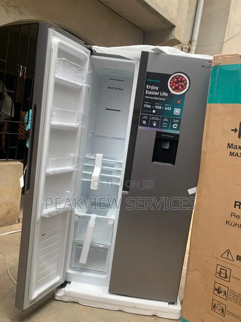 Smart Storage,Smart Life: Hisense 516l Side by Side Dispense