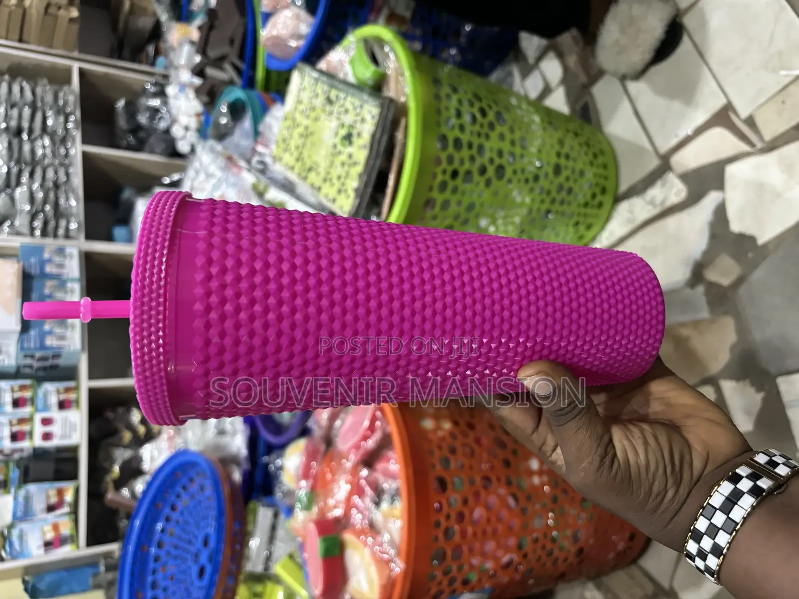 Cup With Straw