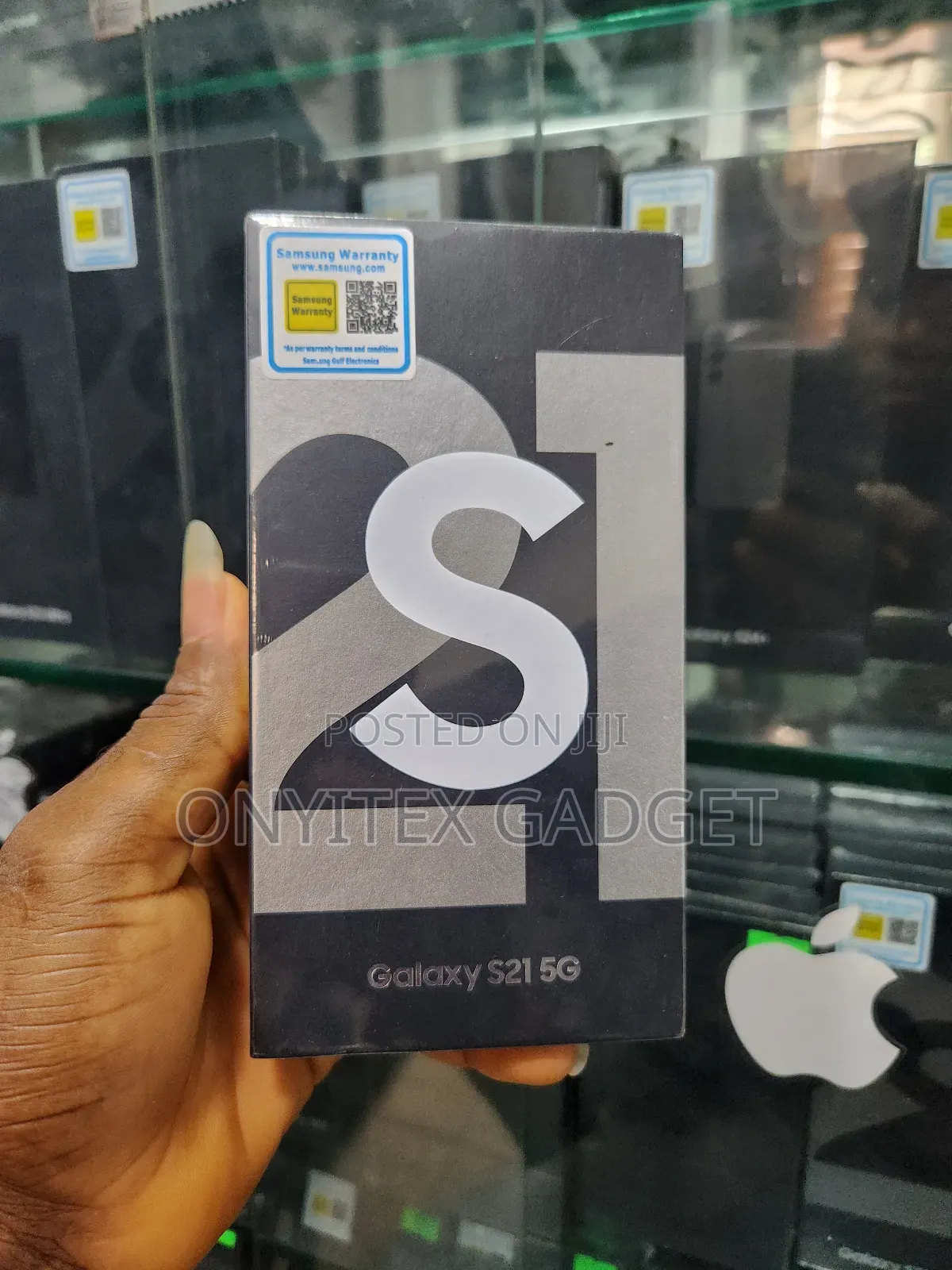 New Samsung Galaxy S21 5G 128 GB Silver