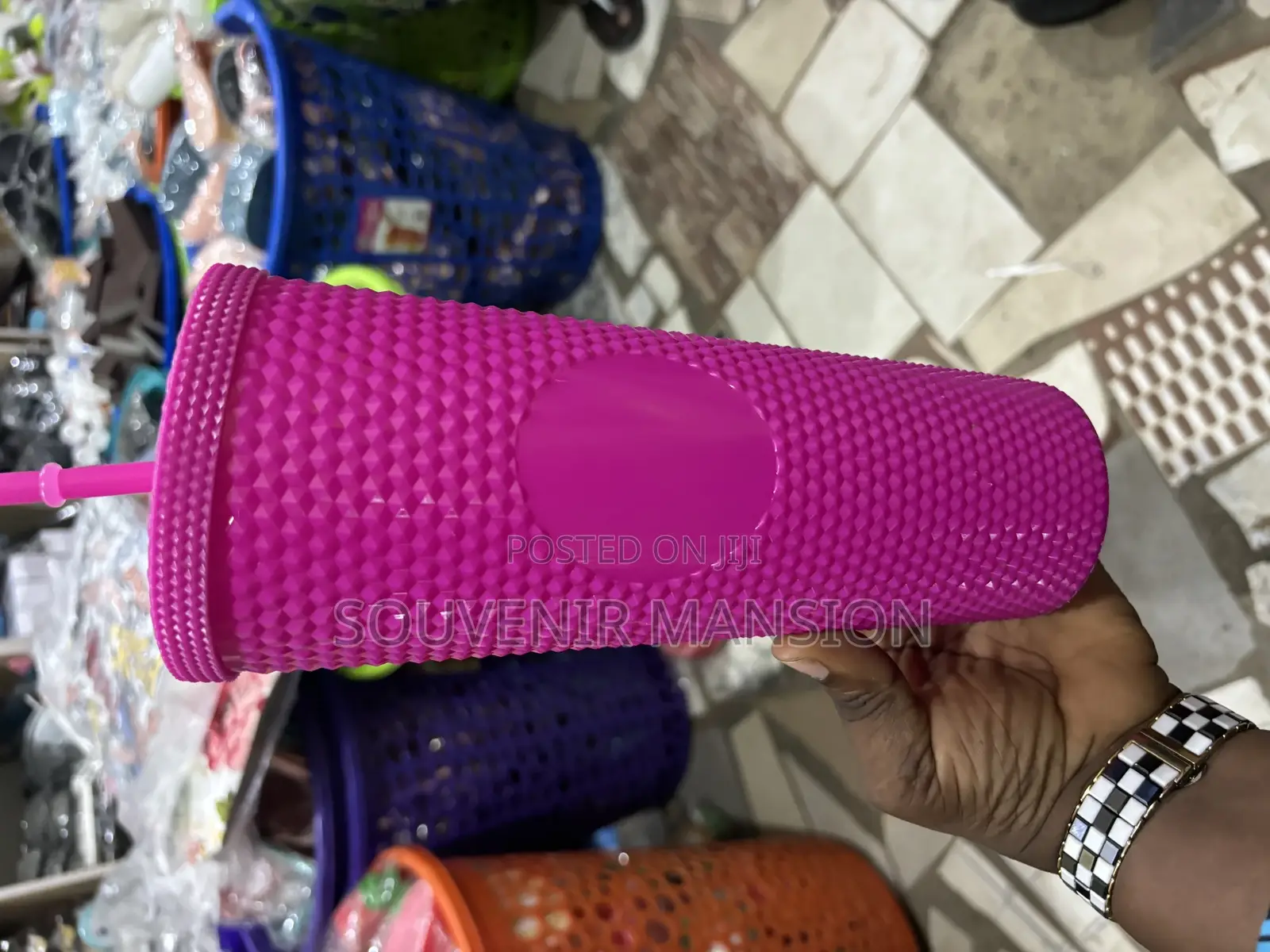 Cup With Straw