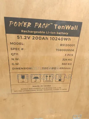 10kwh 51.2v Firman Lithium Battery
