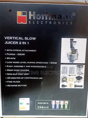 Hoffman's 2in1 Slow Juicer