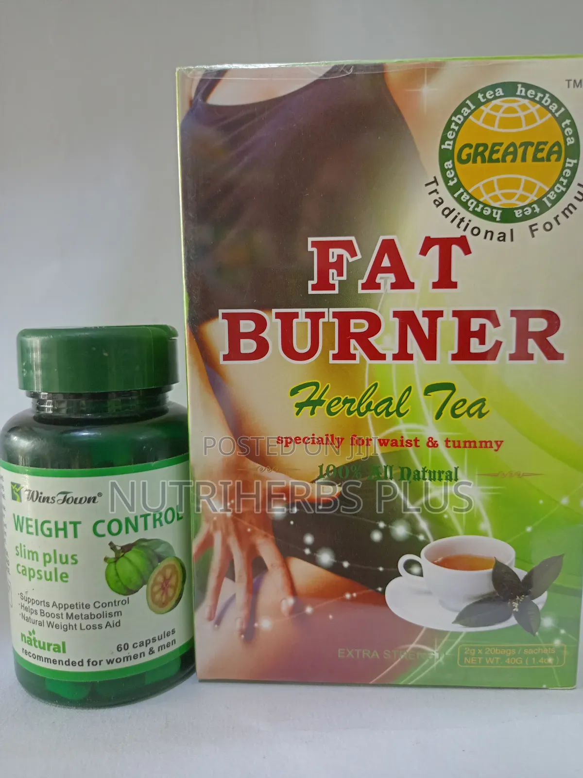 Winston Weight Control Slim Plus+ Fat Burner Tea