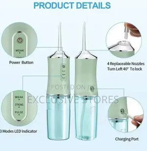 Portable Water Floss Rechargeable Oral Irrigator