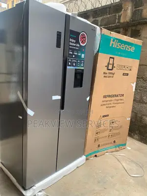 Effortless Cooling With Hisense 516l Side by Side Dispenser